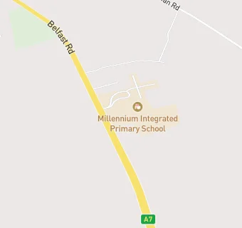 map for Millennium Integrated Primary School