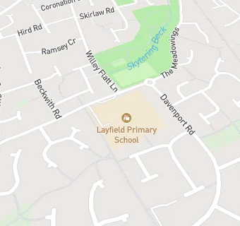 map for Layfield Primary School