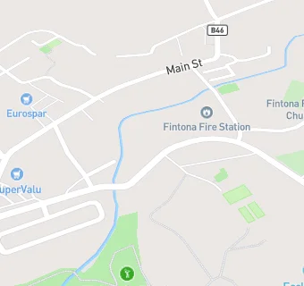 map for Fintona Independent Methodist Church