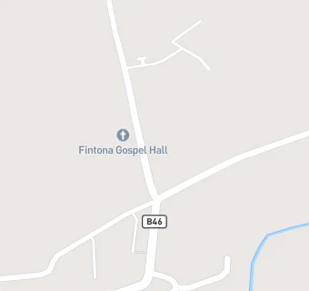 map for Fintona Gospel Hall