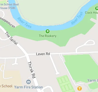 map for Yarm Sports & Social Club