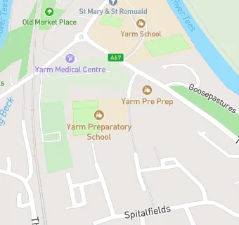 map for Yarm Preparatory School