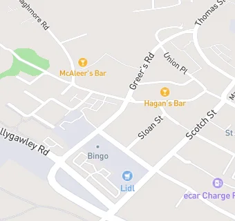 map for DONAGHY'S BAR