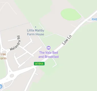 map for Maltby Cricket Club