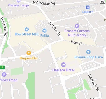 map for Greggs