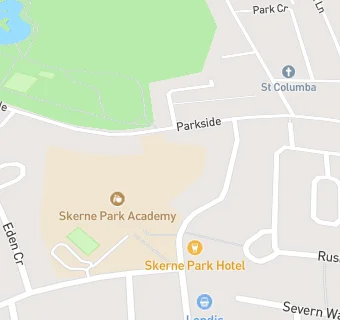 map for Skerne Park Infants' School