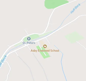 map for Asby Endowed School