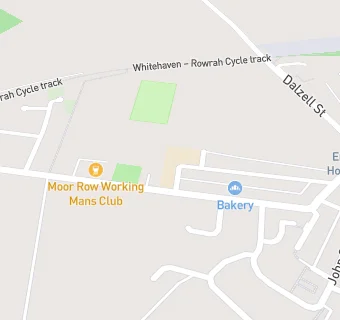 map for Moor Row Community Primary School