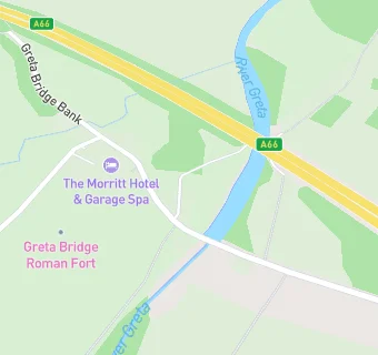 map for The Morritt Hotel and Garage Spa