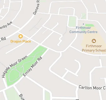 map for Grosvenor Park Care Home