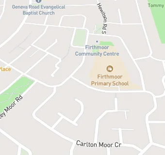 map for Firthmoor Primary School