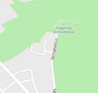 map for Dungannon Golf Club Bar