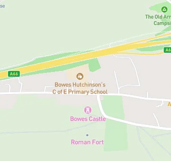 map for Bowes Hutchinson’s CofE (Aided) Primary School