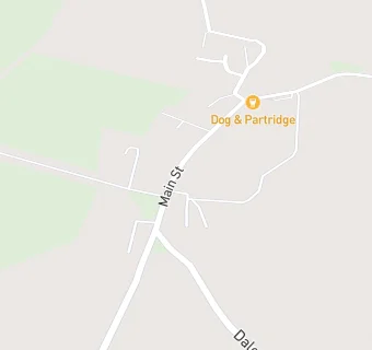 map for Dog & Partridge Inn