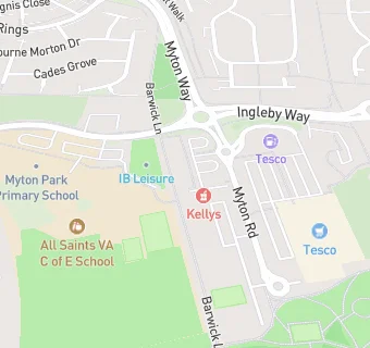 map for Tesco Petrol Station Kiosk