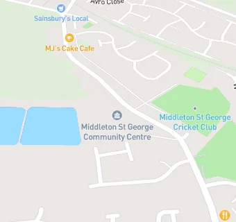 map for Middleton St George Day Nursery