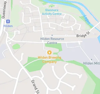 map for Stables at Hilden Brewery