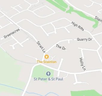 map for Stainton Memorial Hall