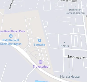 map for Travelodge