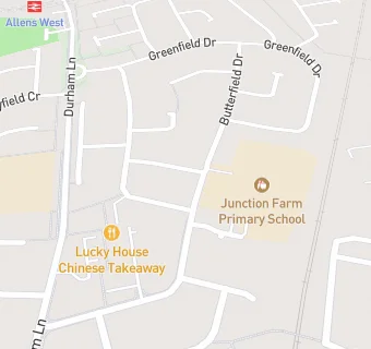 map for Junction Farm Primary School