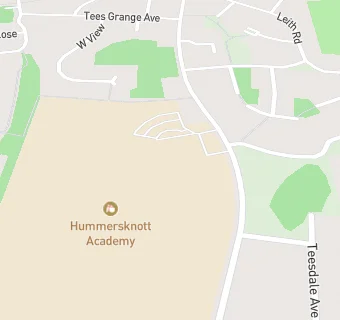 map for Hummersknott School and Language College