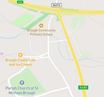 map for Brough Pre-School Nursery