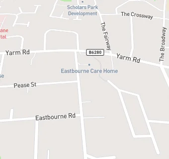 map for Eden Cottage Residential Home