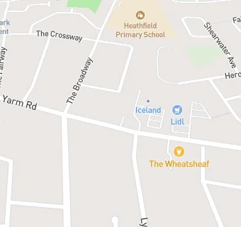 map for Greggs Of Gosforth