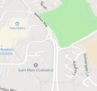 map for Dalby Court Residential Home