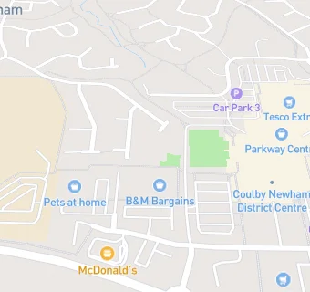 map for Coulby Newham School