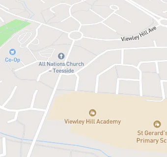 map for Viewley Hill Academy