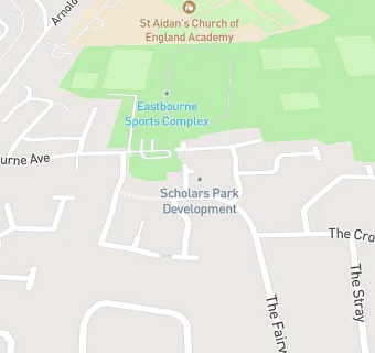 map for Eastbourne Comprehensive School