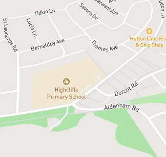 map for Creative Management at Highcliffe Primary School