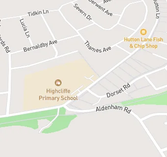 map for Newstead Primary School