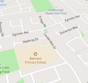 map for Belmont Junior School