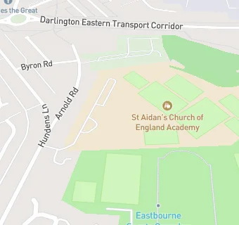 map for St Aidans Church Of England Academy