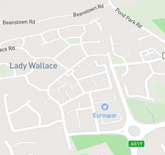 map for Eurospar Wallace Village