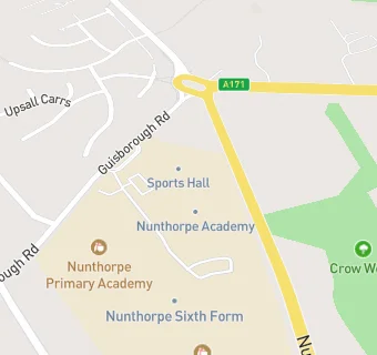 map for Nunthorpe Academy