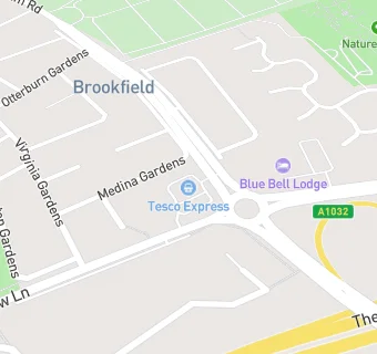 map for Bluebell Hotel