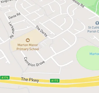 map for Marton Manor News