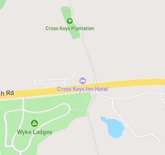 map for Cross Keys (Upsall)