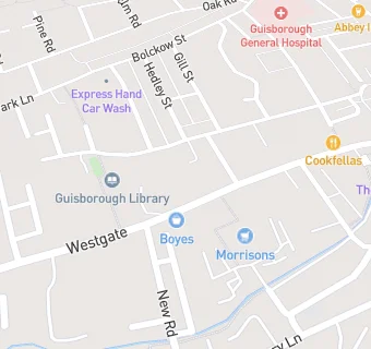 map for Westgate Fish Bar