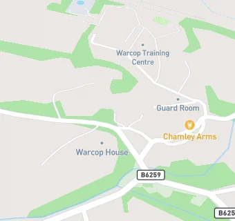 map for Warcop C of E Primary School