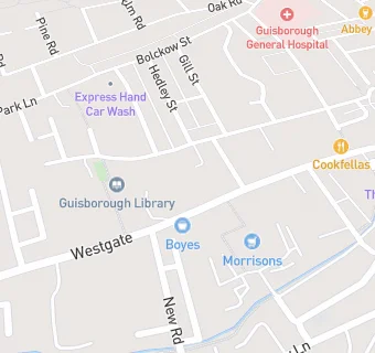 map for Mydentist, Highcliffe View, Westgate