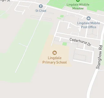 map for Lingdale Primary School