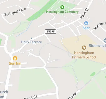 map for Valley Junior School