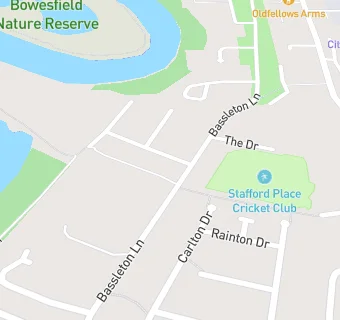 map for Stafford Place Cricket Club