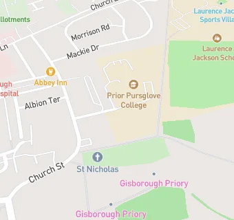 map for Mellors @ Prior Pursglove College