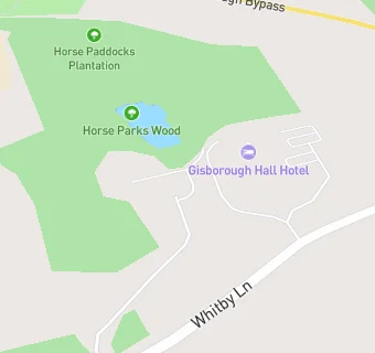 map for Gisborough Hall