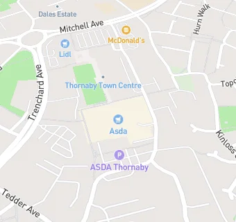 map for Asda Pharmacy